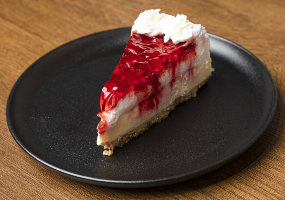 Pomegranate Cheesecake