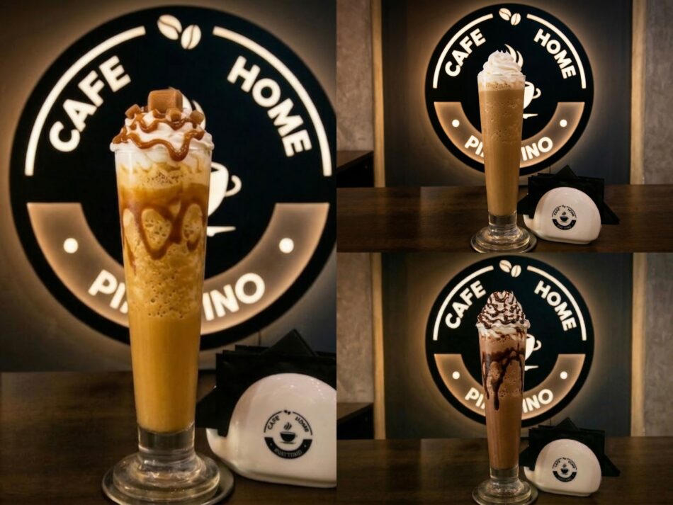 FRAPPUCCHINO( Classic, Vanilla, Caramel, Mocha, Hazelnut)