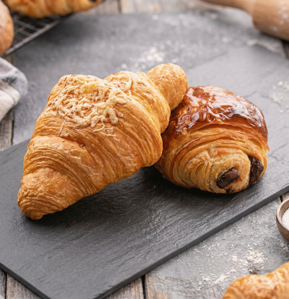 CROSSIANT (Cheese, Chocolate)