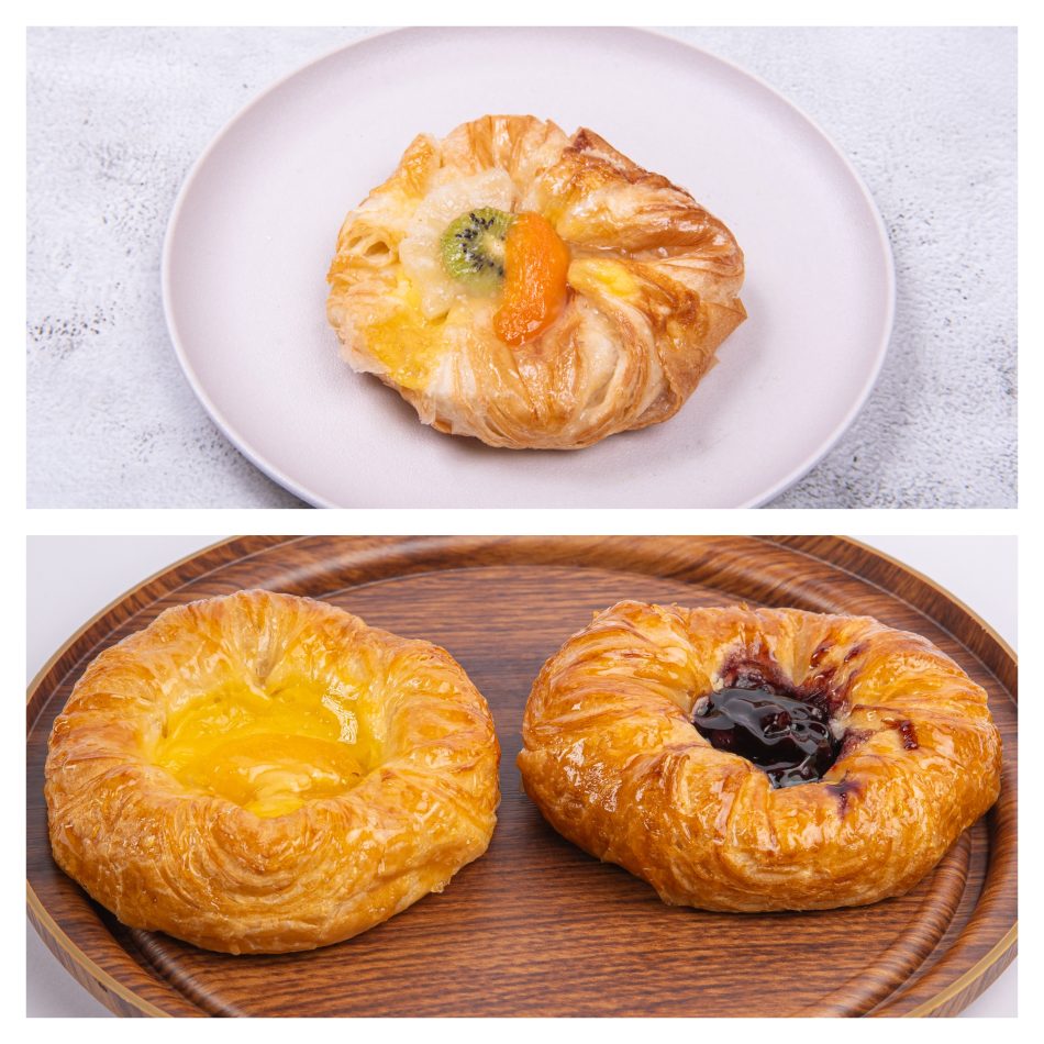 DANISH (PEACH, APRICOTE & BLUEBERRY)