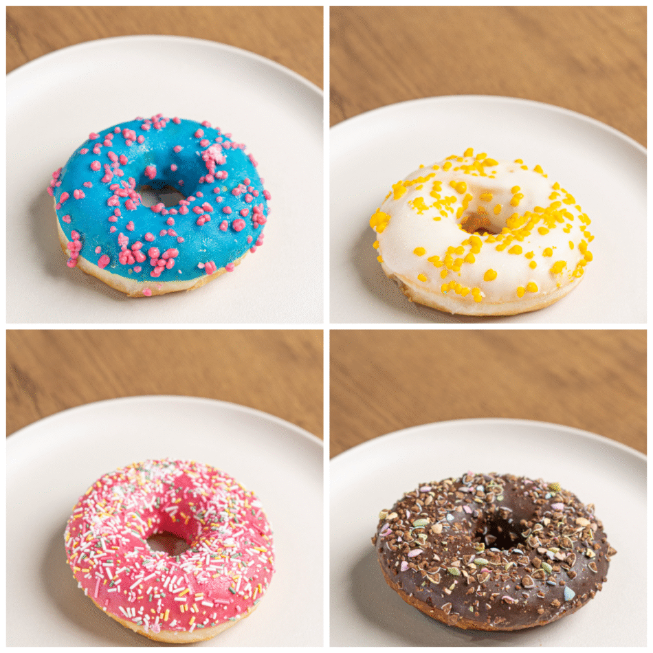 Donut (Bubble Gum, Mango, Strawberry, Hazelnut)