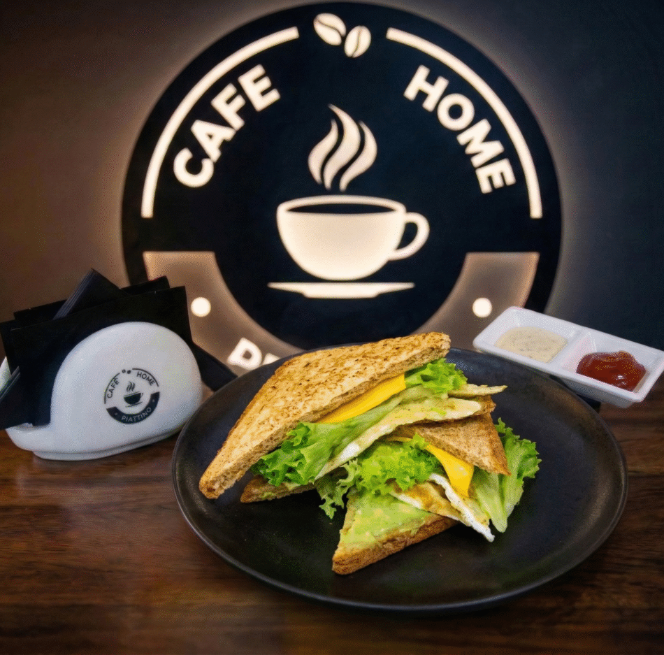 Avocado Omelette Sandwich