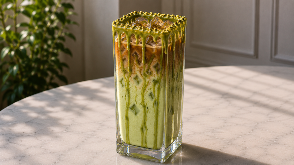 ICED PISTACHIO LATTE