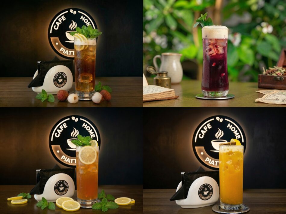 ICED TEA (Lychee, Pomegranate, Peach, Passion-fruit)