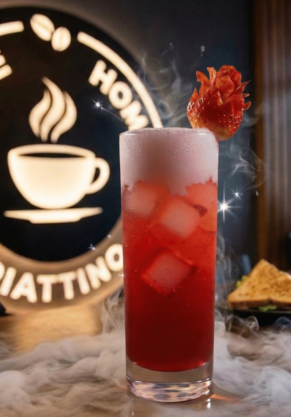 Berry-cloud Mocktail